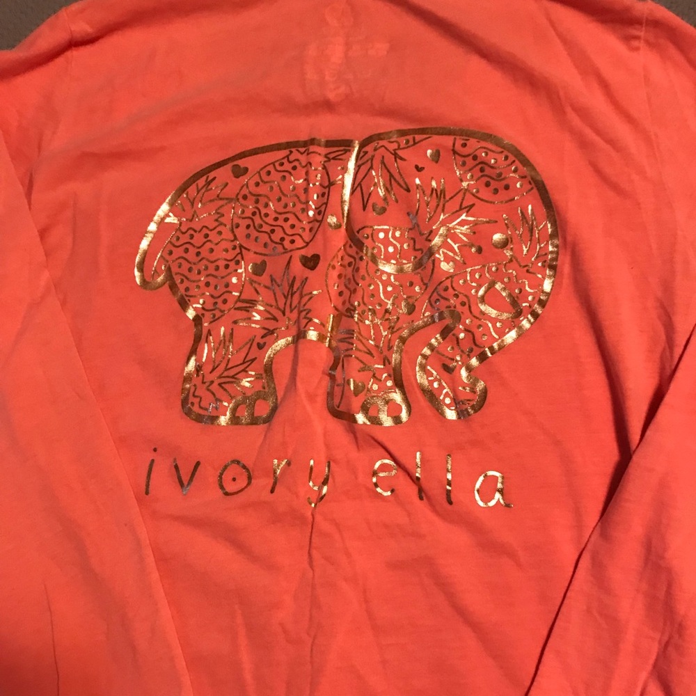 Ivory Ella long sleeve tee shirt